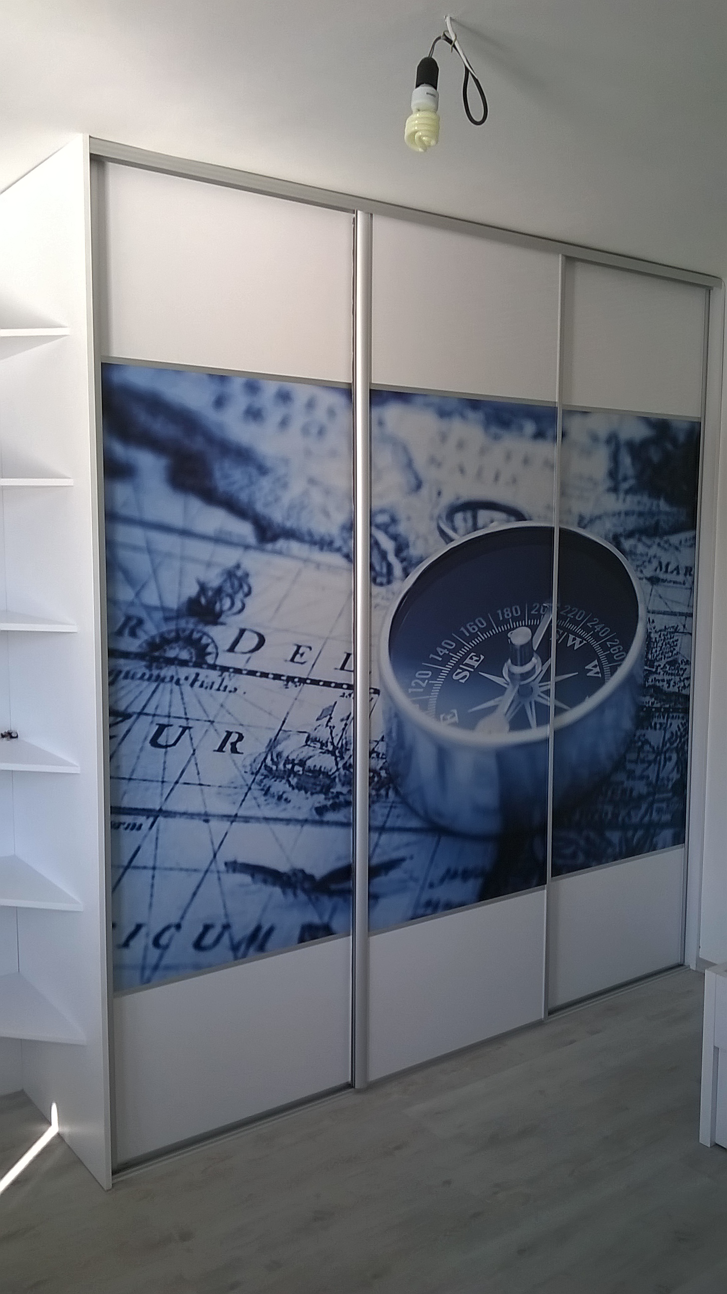 Knižnica na mieru obývačka